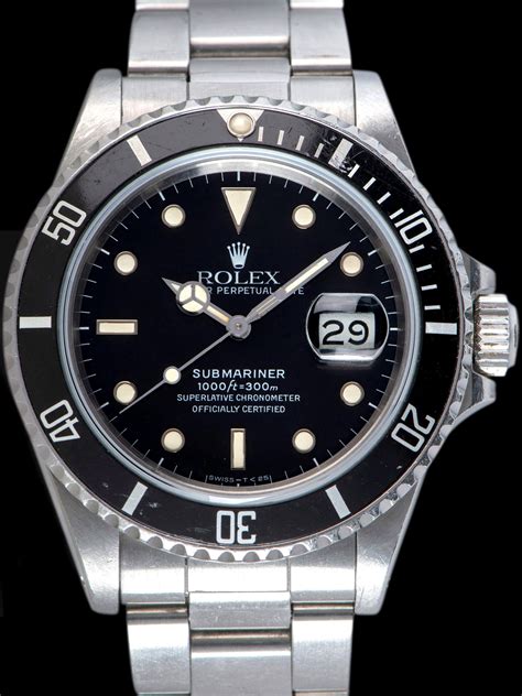 1987 rolex watch|1987 Rolex submariner 16800.